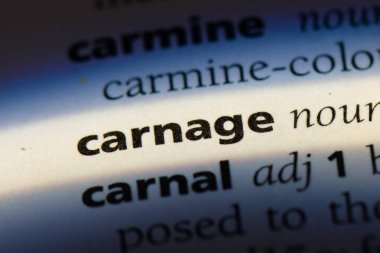 katliam Word'de bir sözlük. katliam kavramı