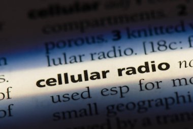 hücresel radyo Word'de bir sözlük. hücresel radyo kavramı