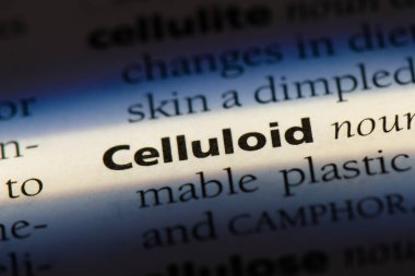 selüloit tek kelimeyle bir sözlük. selüloit kavramı