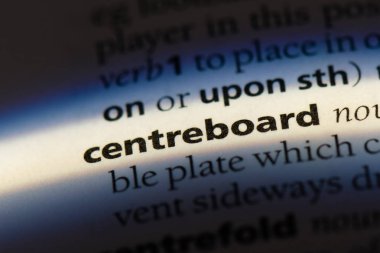 centreboard Word'de bir sözlük. centreboard kavramı