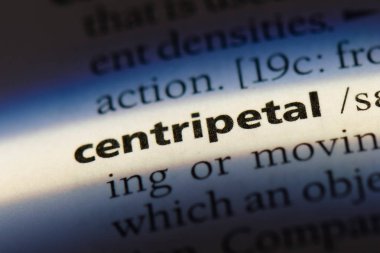 merkezcil tek kelimeyle bir sözlük. merkezcil kavramı