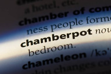 chamberpot sözcük sözlüğe. chamberpot kavramı