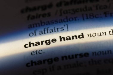 bir sözlüğü'ndeki şarj el sözcüğü. şarj el kavramı