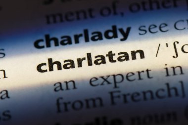 şarlatan Word'de bir sözlük. şarlatan kavramı