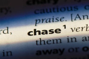 Chase Word'de bir sözlük. Chase kavramı