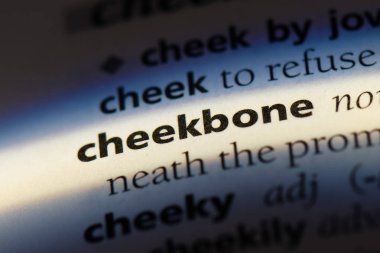 Elmacık kemiği Word'de bir sözlük. Elmacık kemiği kavramı