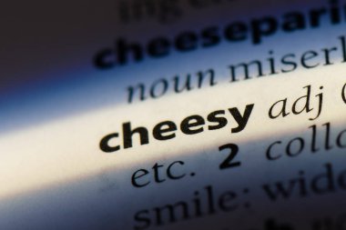 Peynirli tek kelimeyle bir sözlük. Peynirli kavramı