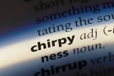 cıvıl cıvıl tek kelimeyle bir sözlük. cıvıl cıvıl kavramı