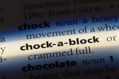 bir sözlüğü'ndeki dopdolu sözcüğü. dopdolu kavramı