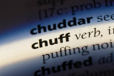 chuff sözcük sözlüğe. chuff kavramı