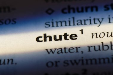 bir sözlüğü'ndeki sözcüğü oluk. paraşüt kavramı