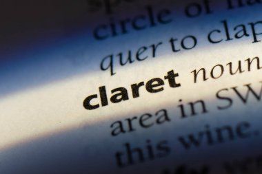 Bordo tek kelimeyle bir sözlük. Bordo kavramı