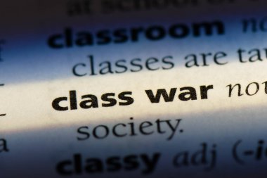 sınıf savaşı sözcük sözlüğe. sınıf savaş kavramı
