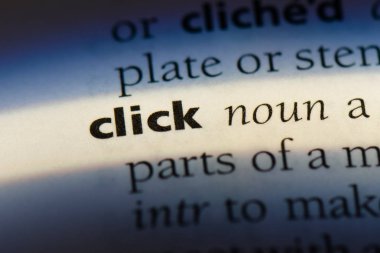 bir sözlüğü'ndeki sözcüğü tıklatın. kavram'ı tıklatın