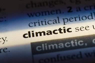 bir sözlüğü'ndeki iklimsel sözcüğü. iklim kavramı