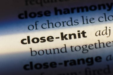 sıkı sıkıya bağlı tek kelimeyle bir sözlük. sıkı sıkıya bağlı kavramı