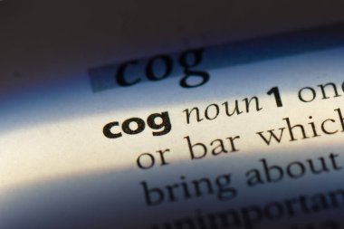 COG Word'de bir sözlük. COG kavramı