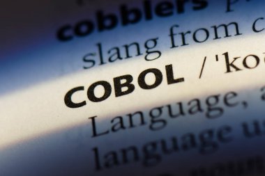 COBOL Word'de bir sözlük. COBOL kavramı