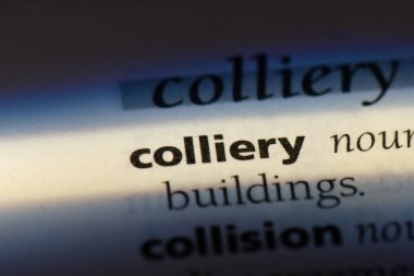 Maden Word'de bir sözlük. Maden kavramı