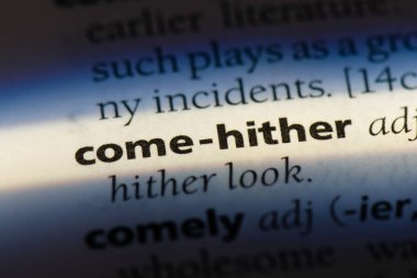 bir sözlüğü'ndeki gel-hiter sözcüğü. Gel-hiter kavramı