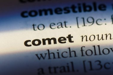 kuyruklu yıldız Word'de bir sözlük. kuyruklu yıldız kavramı