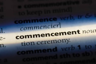 başlama Word'de bir sözlük. başlama kavramı