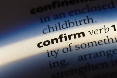 bir sözlüğü'ndeki sözcüğü onaylayın. kavram onaylamak