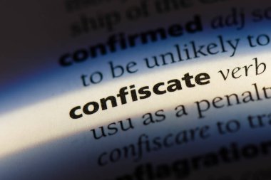 bir sözlüğü'ndeki sözcüğü el koyuyorum. kavram el koyma