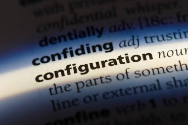 yapılandırma Word'de bir sözlük. yapılandırma kavramı