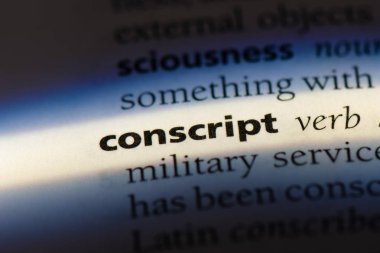 Askerlik tek kelimeyle bir sözlük. Askerlik kavramı