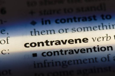 bir sözlüğü'ndeki sözcüğü aykırı. kavram aykırı