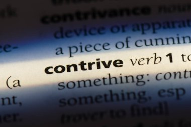 bir sözlüğü'ndeki sözcüğü planlamak. kavram planlamak