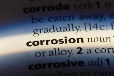 korozyon Word'de bir sözlük. korozyon kavramı