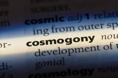 bir sözlüğü'ndeki evrendoğum sözcüğü. evrendoğum kavramı