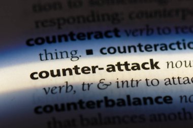 Counter attack sözlük tek kelimeyle. sayaç saldırı kavramı