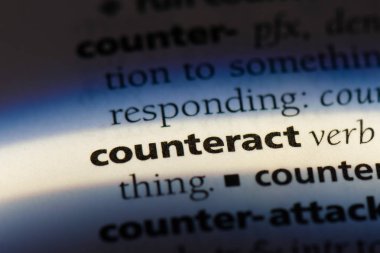 bir sözlüğü'ndeki sözcüğü karşı koymak. kavram karşı koymak