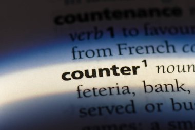 sayaç Word'de bir sözlük. sayaç kavramı