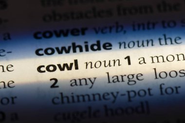 Baca şapkası Word'de bir sözlük. Baca şapkası kavramı