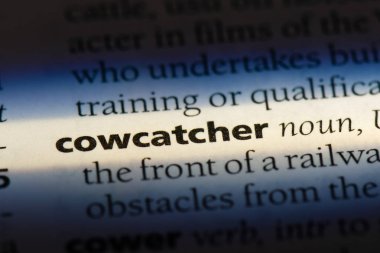 cowcatcher sözcük sözlüğe. cowcatcher kavramı