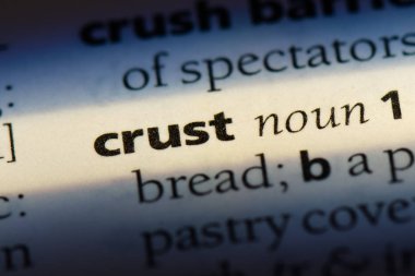 bir sözlüğü'ndeki Kabuk sözcüğü. kabuk kavramı