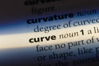 eğri Word'de bir sözlük. eğri kavramı