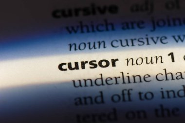 imleci sözcük sözlüğe. imleç kavramı