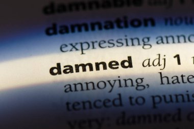 Lanet olası sözcük sözlüğe. Lanet kavramı