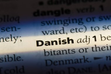 Danimarka sözcük sözlüğe. Danimarka kavramı