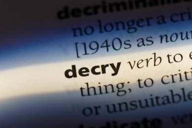 bir sözlüğü'ndeki sözcüğü kınamak. kavram kınamak