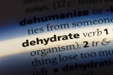 bir sözlüğü'ndeki sözcüğü kurutmak. kavram kurutmak