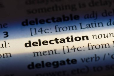 zevk Word'de bir sözlük. zevk kavramı