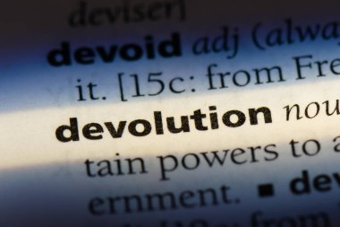 yetki devri Word'de bir sözlük. yetki devri kavramı