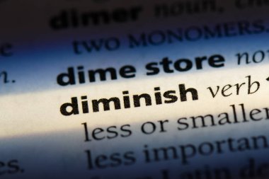 bir sözlüğü'ndeki sözcüğü azaltmak. kavram azaltmak