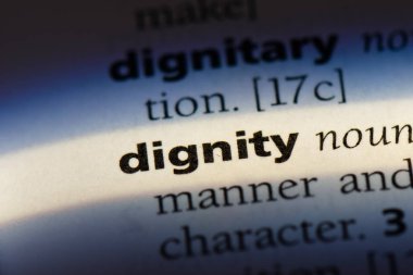 haysiyet Word'de bir sözlük. haysiyet kavramı